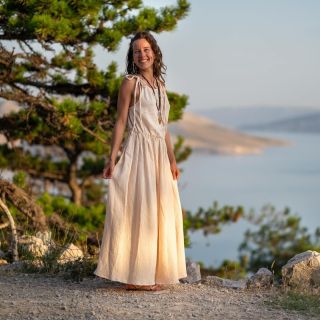 ༆ Vzdušné letné šaty OLÍVIA ༆ V týchto mušelínových šatách sa budeš cítiť očarujúco a výnimočne, zároveň ale krásne...